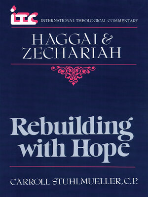 cover image of Haggai and Zechariah